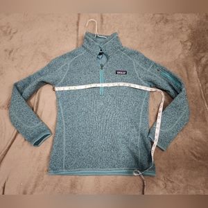 Patagonia Better Sweater XS Ladies Seafoam Green Like New Excellent